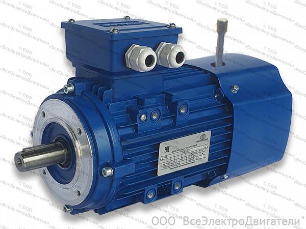 Электродвигатель с тормозом АИР 100 L2 Е2, IM1081 (5,5 кВт 3000 об/мин)